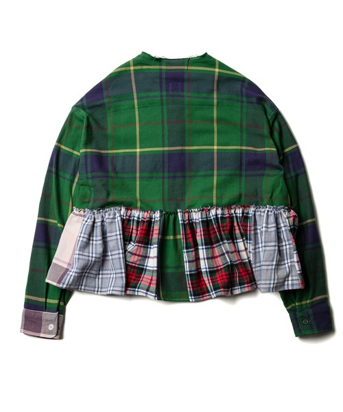 UNUSED（アンユーズド）の「【 UNUSED × YuumiARIA 】crazy pattern ruffled shirt（シャツ/ブラウス・レディース・その他・FREE）」の20枚目の写真