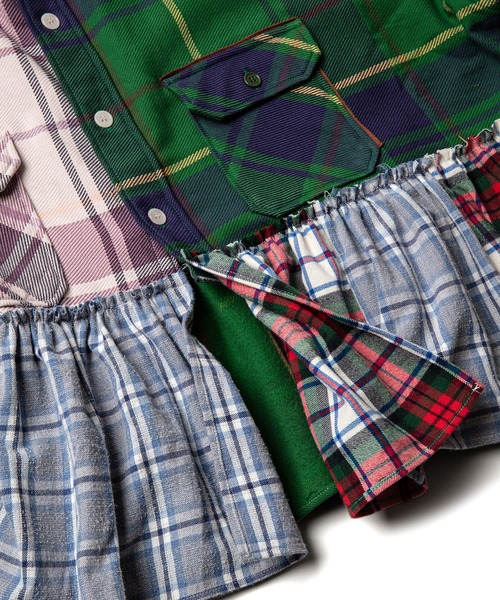 UNUSED（アンユーズド）の「【 UNUSED × YuumiARIA 】crazy pattern ruffled shirt（シャツ/ブラウス・レディース・その他・FREE）」の22枚目の写真