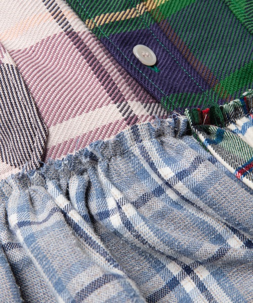 UNUSED（アンユーズド）の「【 UNUSED × YuumiARIA 】crazy pattern ruffled shirt（シャツ/ブラウス・レディース・その他・FREE）」の8枚目の写真