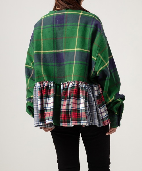 UNUSED（アンユーズド）の「【 UNUSED × YuumiARIA 】crazy pattern ruffled shirt（シャツ/ブラウス・レディース・その他・FREE）」の11枚目の写真