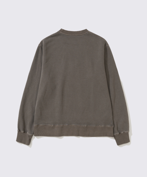 ADDSLOW（アドスロー）の「Vintage Washed LOVE Sweat Shirt [Brown]（スウェット・レディース・その他・0/1）」の2枚目の写真