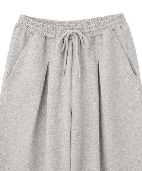 CRAFT STANDARD BOUTIQUE(クラフトスタンダードブティック)の「ダンボールニットタックパンツ(その他パンツ・レディース・ブラウン/杢グレー・L/M)」の5枚目の写真