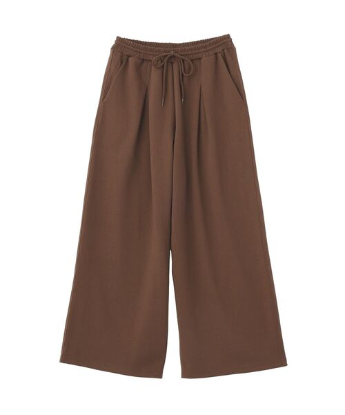 CRAFT STANDARD BOUTIQUE(クラフトスタンダードブティック)の「ダンボールニットタックパンツ(その他パンツ・レディース・ブラウン/杢グレー・L/M)」の12枚目の写真