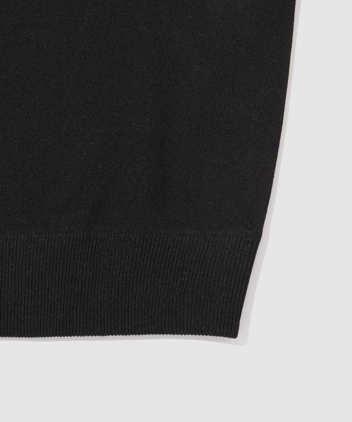 URBAN COLLECTION(アーバンコレクション)の「URBAN COLLECTIONポリニット ポロカーディガン(カーディガン/ボレロ・メンズ・ブラック/サックスブルー/グレー・S/M/L/XL)」の5枚目の写真