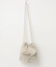 MAISON mou（メゾンムー）の「【Swaraj/スワラージ】ジャガードタッセルショルダーバッグ（ショルダーバッグ）」