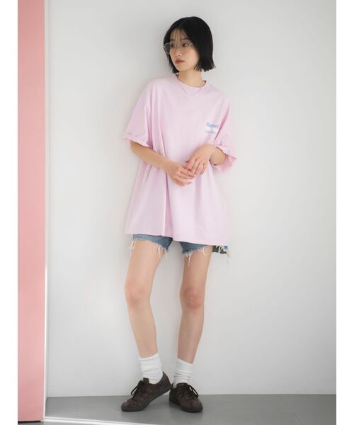 Ungrid(アングリッド)の「カットオフデザインデニムショートパンツ(デニムパンツ・レディース・ブルー・MEDIUM/SMALL)」の14枚目の写真