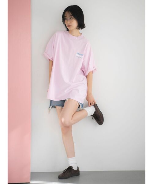 Ungrid(アングリッド)の「カットオフデザインデニムショートパンツ(デニムパンツ・レディース・ブルー・MEDIUM/SMALL)」の15枚目の写真