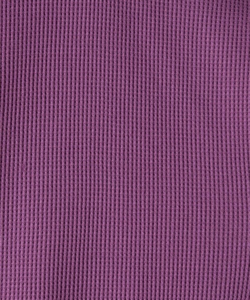 狐独(コドク)の「ファイヤーフックワッフルTシャツ(Tシャツ/カットソー・メンズ・パープル/サックスブルー/ブラック・LARGE/MEDIUM)」の4枚目の写真
