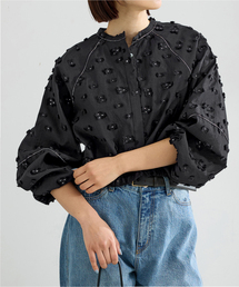 IENA（イエナ）の「フラワージャガードボリュームブラウス（シャツ/ブラウス）」