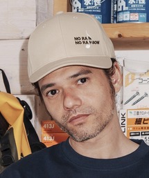 No Rain No Rainbow（ノーレインノーレインボー）の「mko13473-NR B.B. cap with two-tone embroidery キャップ(NR26S-32)（キャップ）」