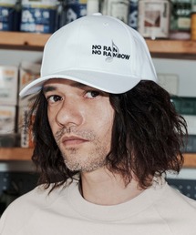 No Rain No Rainbow（ノーレインノーレインボー）の「mko13473-NR B.B. cap with two-tone embroidery キャップ(NR26S-32)（キャップ）」