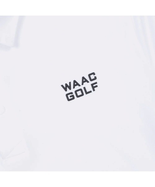 WAAC（ワック）の「MENS PLAYERS EDITION カラーブロックポロ（ポロシャツ・メンズ・ブラック/ホワイト・MEDIUM/SMALL/LARGE/X-LARGE）」の5枚目の写真