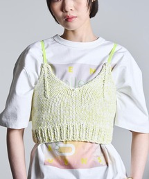 ROSE BUD | (mici)KNIT BUSTIER(ニット/セーター)