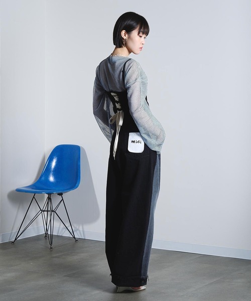 ROSE BUD(ローズバッド)の「(mici)KNIT BUSTIER(ニット/セーター・レディース・ブラック/ライトグリーン・ONE SIZE)」の9枚目の写真