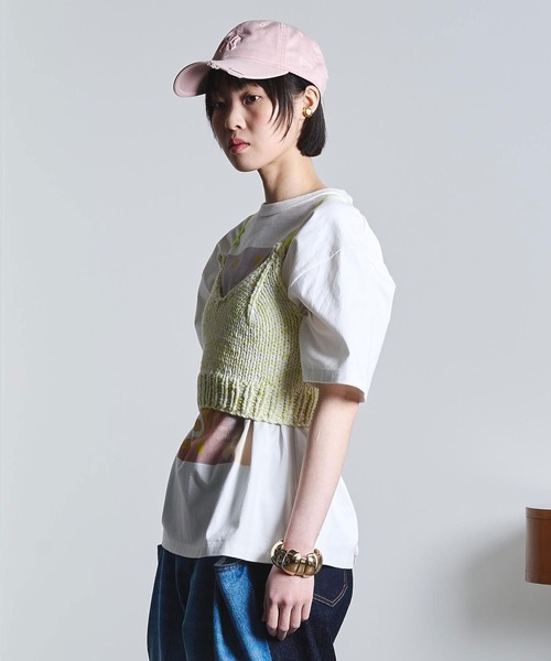 ROSE BUD(ローズバッド)の「(mici)KNIT BUSTIER(ニット/セーター・レディース・ブラック/ライトグリーン・ONE SIZE)」の12枚目の写真