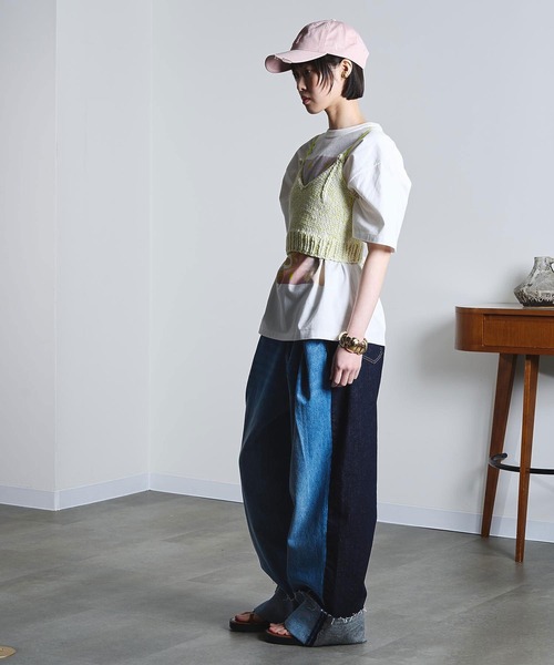 ROSE BUD(ローズバッド)の「(mici)KNIT BUSTIER(ニット/セーター・レディース・ブラック/ライトグリーン・ONE SIZE)」の17枚目の写真