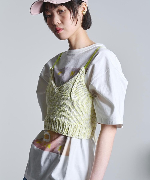 ROSE BUD(ローズバッド)の「(mici)KNIT BUSTIER(ニット/セーター・レディース・ブラック/ライトグリーン・ONE SIZE)」の19枚目の写真