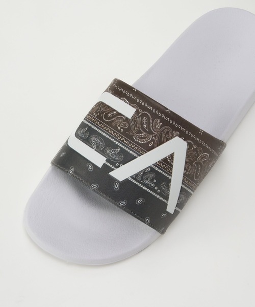 RVCA(ルーカ)の「RVCA メンズ RVCA SHOWER SLIDE ファッションサンダル 【2026年春夏モデル】(サンダル・メンズ・ブラック系その他/ホワイト系その他・8/9/10)」の7枚目の写真