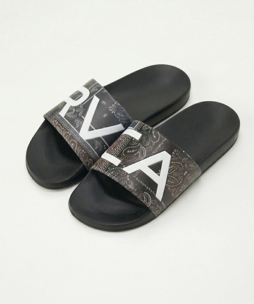 RVCA(ルーカ)の「RVCA メンズ RVCA SHOWER SLIDE ファッションサンダル 【2026年春夏モデル】(サンダル・メンズ・ブラック系その他/ホワイト系その他・8/9/10)」の9枚目の写真