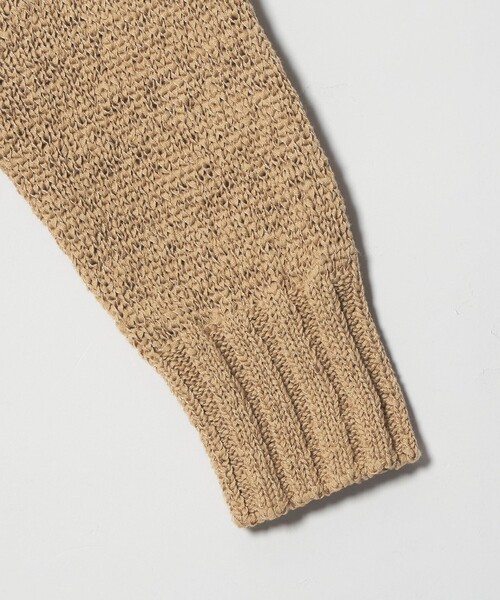 conte（コンテ）の「＜conte＞テープヤーン ボートネックニット（ニット/セーター・レディース・ネイビー/ベージュ・FREE）」の12枚目の写真