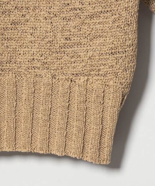 conte（コンテ）の「＜conte＞テープヤーン ボートネックニット（ニット/セーター・レディース・ネイビー/ベージュ・FREE）」の13枚目の写真