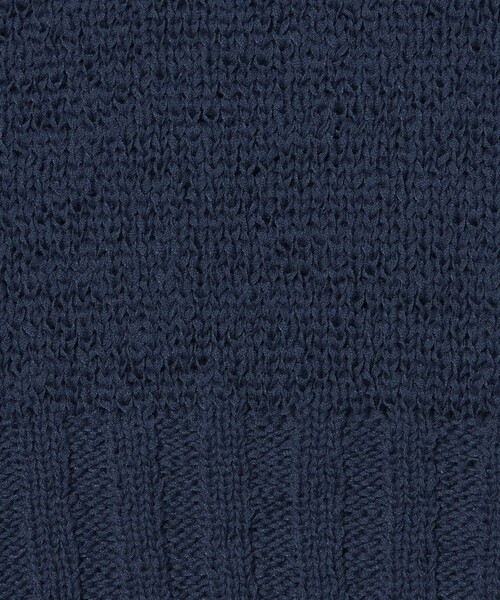 conte（コンテ）の「＜conte＞テープヤーン ボートネックニット（ニット/セーター・レディース・ネイビー/ベージュ・FREE）」の19枚目の写真