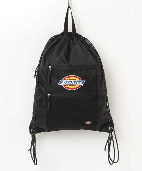 Dickies(ディッキーズ)の「DICKIES / DK ICON LOGO KNAPSACK / 81638400(バックパック/リュック・レディース・ブラック/ホワイト/レッド・ONESIZE)」の3枚目の写真