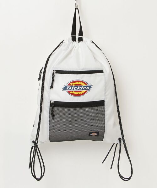 Dickies(ディッキーズ)の「DICKIES / DK ICON LOGO KNAPSACK / 81638400(バックパック/リュック・レディース・ブラック/ホワイト/レッド・ONESIZE)」の8枚目の写真