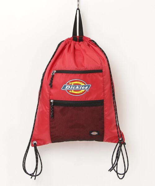 Dickies(ディッキーズ)の「DICKIES / DK ICON LOGO KNAPSACK / 81638400(バックパック/リュック・レディース・ブラック/ホワイト/レッド・ONESIZE)」の9枚目の写真