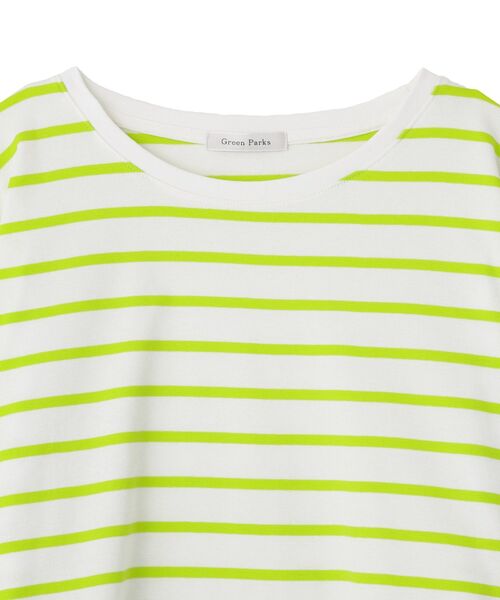 Green　Parks（グリーンパークス）の「サイドタックプルオーバー（Tシャツ/カットソー・レディース・グリーン系その他3/その他7/オフホワイト/ピンク系その他/ブラック・FREE）」の16枚目の写真