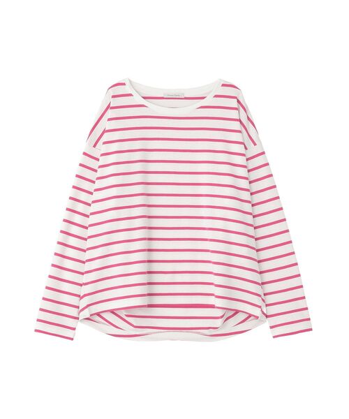 Green　Parks（グリーンパークス）の「サイドタックプルオーバー（Tシャツ/カットソー・レディース・グリーン系その他3/その他7/オフホワイト/ピンク系その他/ブラック・FREE）」の6枚目の写真