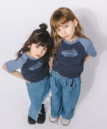 URBAN CHERRY（アーバンチェリー）の「【綿100% 吸水速乾】プラネットロゴギャザーラグランTシャツ（Tシャツ/カットソー）」