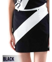 DOCUS（ドゥーカス）の「DOCUS（ドゥーカス）レディース ダイアゴナルライン ストレッチ ミニスカート（ゴルフグッズ）」