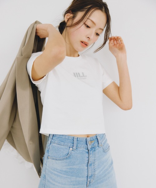 JILL by JILL STUART（ジルバイジルスチュアート）の「SOMETHING 別注レースアップワイドデニムパンツ（デニムパンツ・レディース・ネイビー/ブルー/ピンク・SMALL/MEDIUM）」の10枚目の写真