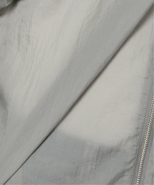 Spick & Span（スピックアンドスパン）の「《WEB限定 / 追加》シアーフロントZIPブルゾン（その他アウター・レディース・ベージュ/グレー・FREE）」の8枚目の写真
