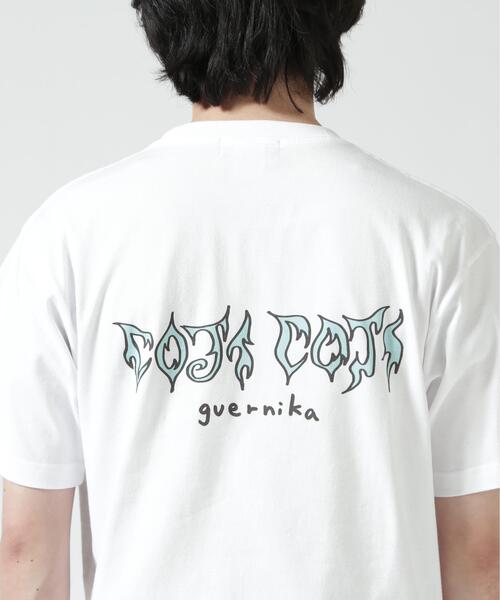 ROYAL FLASH（ロイヤルフラッシュ）の「guernika/ゲルニカ/Drooping COJI-COJI Thumb Doll Spray T-shirt / White（Tシャツ/カットソー・メンズ・ホワイト・L/XL/2XL/M）」の14枚目の写真