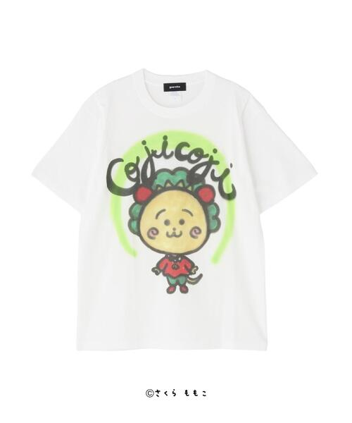 ROYAL FLASH（ロイヤルフラッシュ）の「guernika/ゲルニカ/Drooping COJI-COJI Thumb Doll Spray T-shirt / White（Tシャツ/カットソー・メンズ・ホワイト・L/XL/2XL/M）」の15枚目の写真