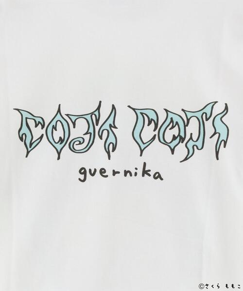 ROYAL FLASH（ロイヤルフラッシュ）の「guernika/ゲルニカ/Drooping COJI-COJI Thumb Doll Spray T-shirt / White（Tシャツ/カットソー・メンズ・ホワイト・L/XL/2XL/M）」の17枚目の写真
