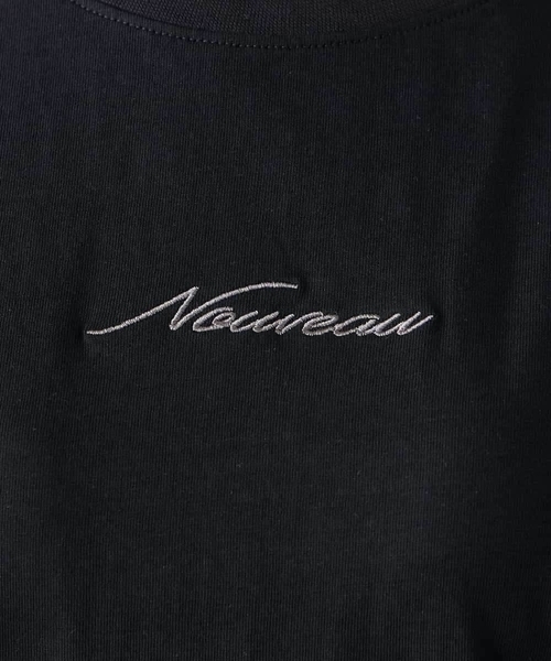 a.v.v(アーヴェヴェ)の「【UVカット/接触冷感】コンパクトロゴTシャツ(Tシャツ/カットソー・レディース・グレー系その他/ブラック/ホワイト・36/38/40)」の11枚目の写真