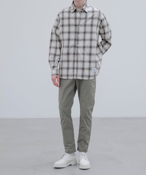 uniform experiment（ユニフォームエクスペリメント）の「【uniform experiment/ユニフォームエクスペリメント】STRETCH TWILL LONG PANTS（その他パンツ・メンズ・ベージュ/グレー・2）」の5枚目の写真