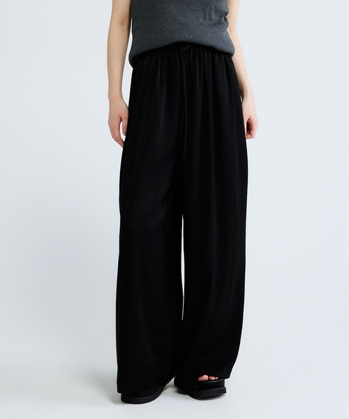 JEANASIS(ジーナシス)の「【選べる着丈】マルチカラーイージーパンツ/674791(その他パンツ・レディース・ブラウン/グレー系その他/ブラック/ブルー系その他・SMALL/FREE)」の2枚目の写真