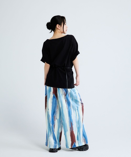 JEANASIS(ジーナシス)の「【選べる着丈】マルチカラーイージーパンツ/674791(その他パンツ・レディース・ブラウン/グレー系その他/ブラック/ブルー系その他・SMALL/FREE)」の16枚目の写真