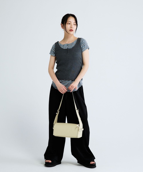 JEANASIS(ジーナシス)の「【選べる着丈】マルチカラーイージーパンツ/674791(その他パンツ・レディース・ブラウン/グレー系その他/ブラック/ブルー系その他・SMALL/FREE)」の7枚目の写真