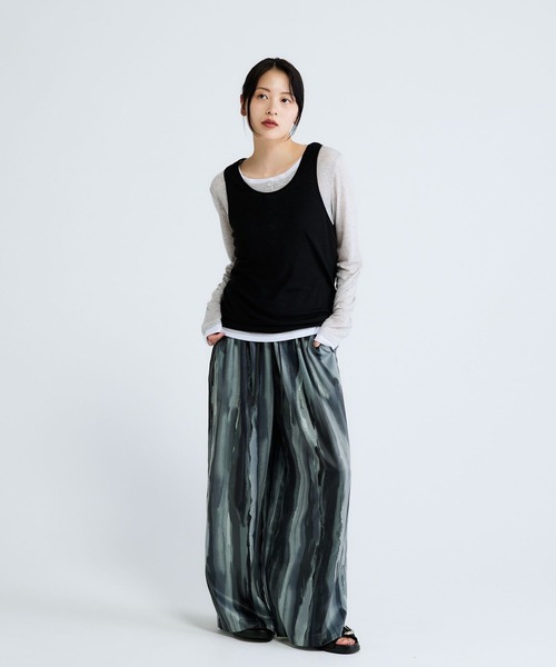 JEANASIS(ジーナシス)の「【選べる着丈】マルチカラーイージーパンツ/674791(その他パンツ・レディース・ブラウン/グレー系その他/ブラック/ブルー系その他・SMALL/FREE)」の11枚目の写真