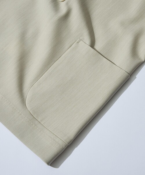 ABAHOUSE（アバハウス）の「【セットアップ対応】デニムライクツイル ダブルジャケット（テーラードジャケット・メンズ・ブラック/ベージュ/インディゴブルー・46/48）」の7枚目の写真