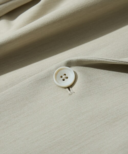 ABAHOUSE（アバハウス）の「【セットアップ対応】デニムライクツイル ダブルジャケット（テーラードジャケット・メンズ・ブラック/ベージュ/インディゴブルー・46/48）」の8枚目の写真