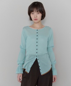 kotohayokozawa/コトハヨコザワ】SHEER CARDIGAN/シアーカーディガン