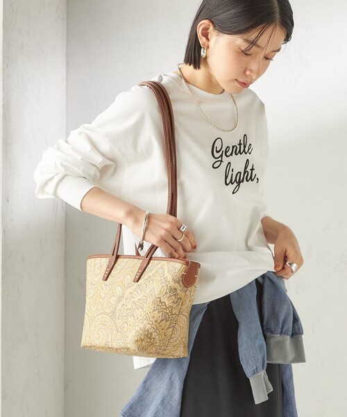 A VACATION(アヴァケーション)の「【SHIPS別注】A VACATION: ROAM MINI(トートバッグ・レディース・クリーム/ブラウン・ONE SIZE)」の17枚目の写真