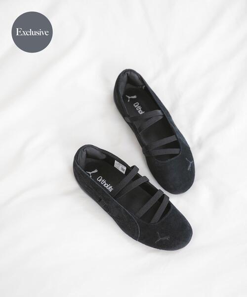 PUMA(プーマ)の「『別注』PUMA×DOORS SPEEDCAT BALLET(スニーカー・レディース・ブラック・24/23/24.5/25/23.5)」の1枚目の写真