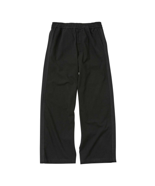 WMC（ダブリューエムシー）の「ワイドトリミングパンツ_BLACK（その他パンツ・メンズ・ブラック・34/30(M)/32(L)/MEDIUM/LARGE/X-LARGE）」の2枚目の写真